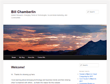 Tablet Screenshot of billchamberlin.com